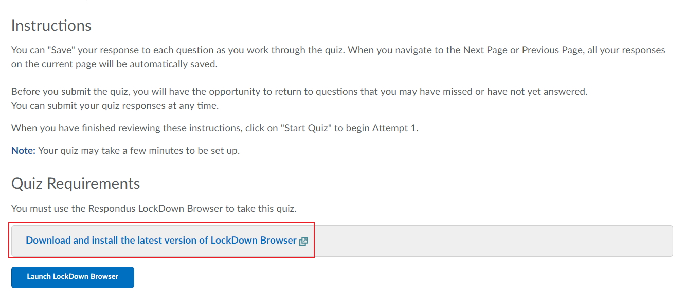 lock down browser not working for mac with chrome